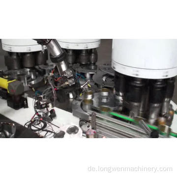 Automatische Weißblechdose, die Maschine zum Einhalsen von Flanschen ncombination Maschine herstellt